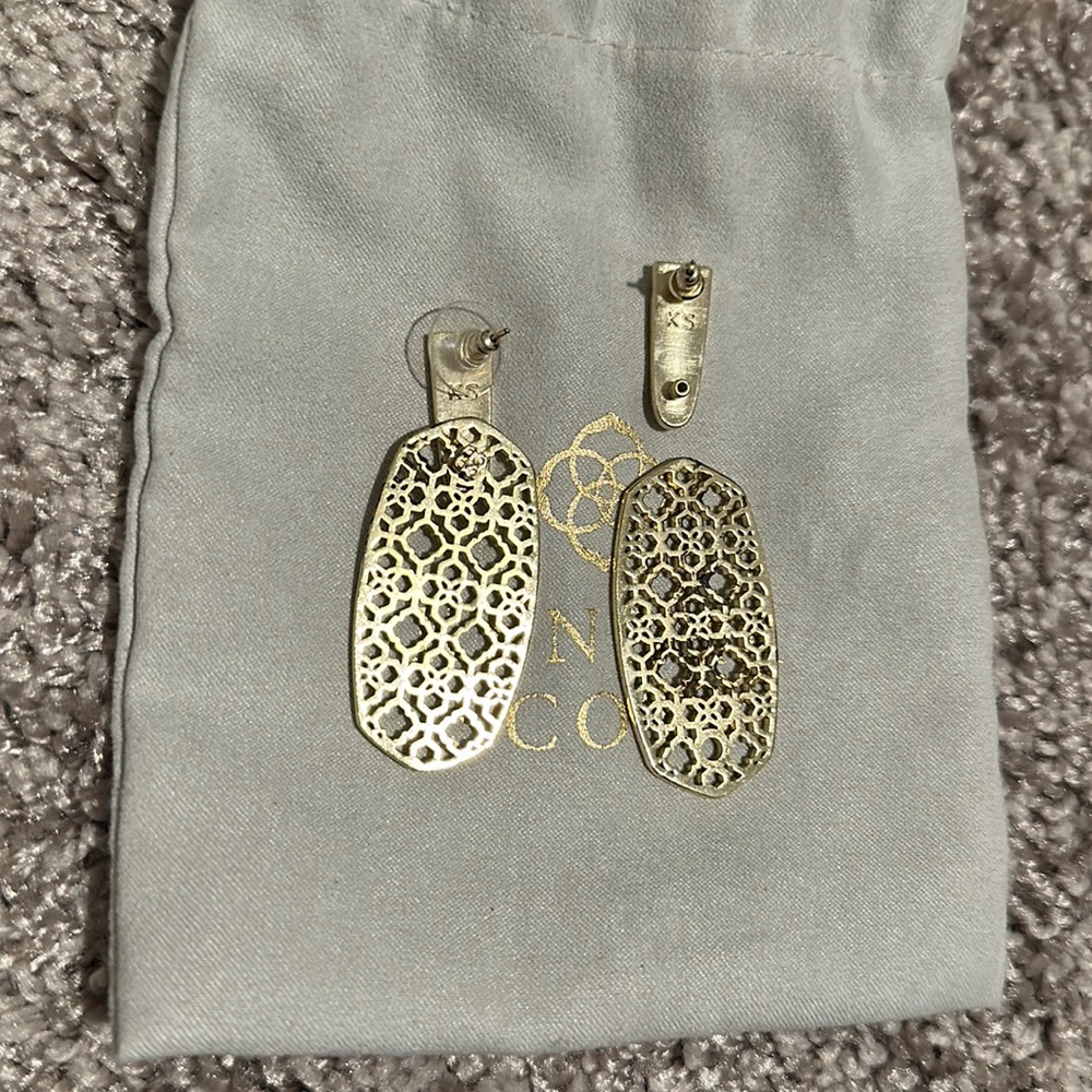 Kendra Scott Gold Aragon Filigree